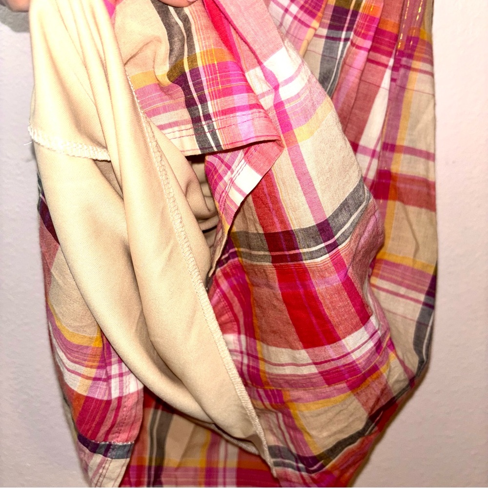 Tilly's Red Plaid Dress, Halter Straps, Mini Dress - Picture 12 of 12